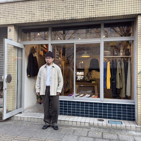 RELAXFIT by Supermarket "Corduroy Easyslacks"　🆕ﾁｬｺｰﾙｸﾞﾚｰ