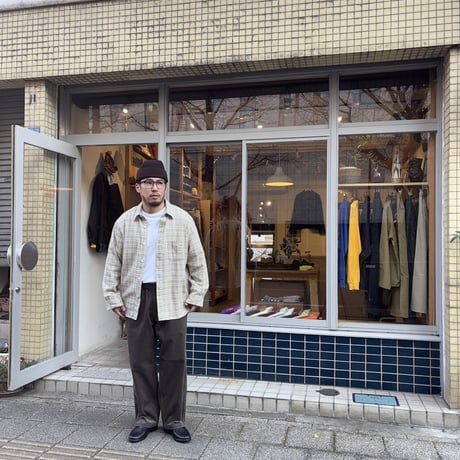 RELAXFIT by Supermarket "Corduroy Easyslacks"　🆕ﾁｬｺｰﾙｸﾞﾚｰ