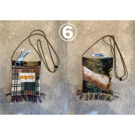 JUNKPACK "US tapestry sacoche"