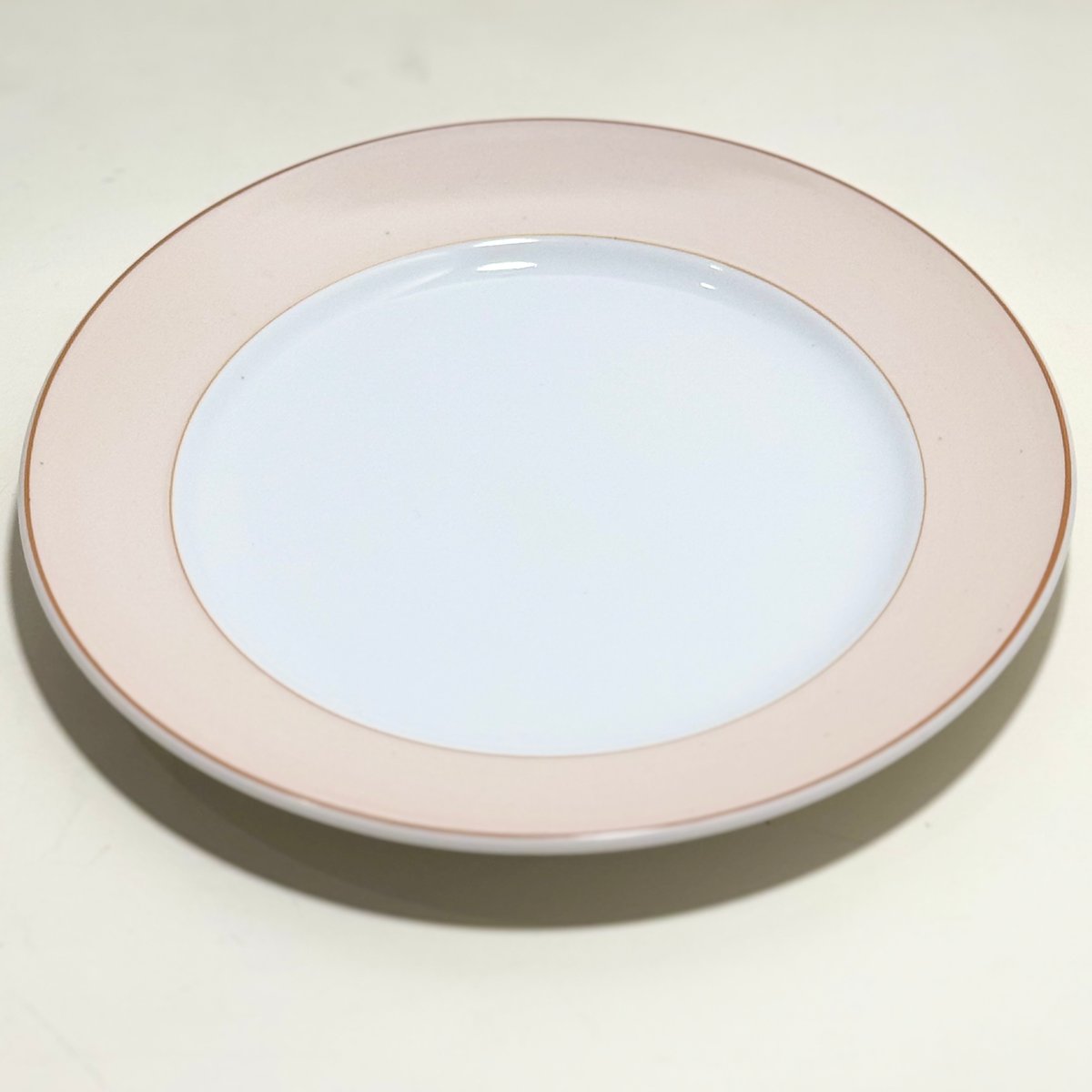 NORITAKE Rose China Rim plate / ノリタケ ローズチャイナ印 リ