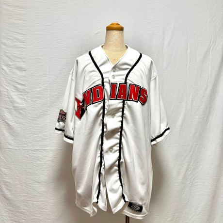 INDIANS  リメイクベースボールシャツ