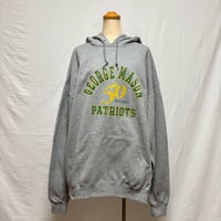 JERZEES GEORGE MASON カレッジロゴフーディー