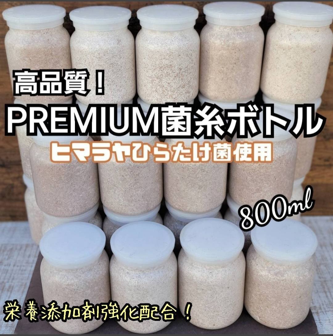 極上！ヒマラヤひらたけ菌糸瓶1500ml【5本】トレハロース、キトサン強化配合！ original