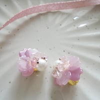 サクラの花びらのイヤリング（S）