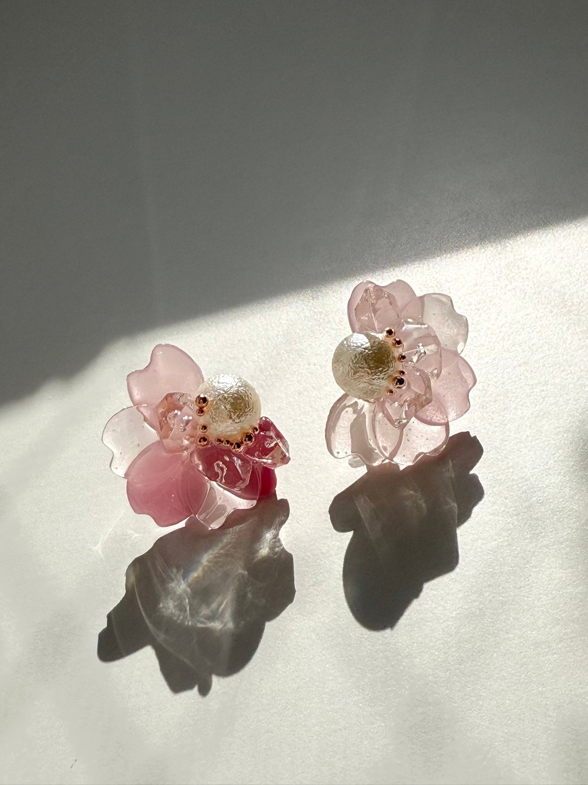 サクラの花びらのピアス_サージカルステンレス | initial U