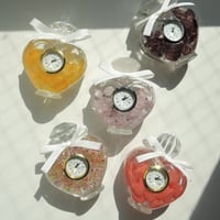 【電池交換・時間設定のご案内】【お花の時計】付属の時計についてのご案内です