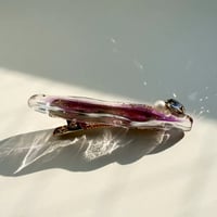 水面のゆらぎのヘアクリップ_A