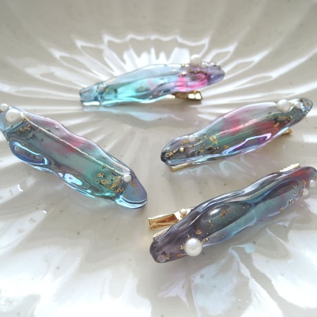 宇宙の不思議ヘアクリップ_C