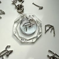 Happy SEIZAのキーホルダー_しし座_silver