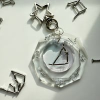 Happy SEIZAのキーホルダー_やぎ座_silver