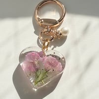 TAHANK YOU MOMキーホルダー（カーネーション②）