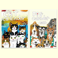 いぬ1部 ＆ ねこ1部　カレンダーセット　2026