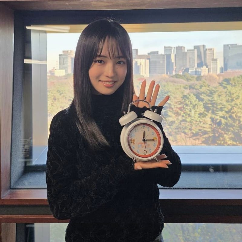 オリジナルボイス入り目覚まし時計【大熊和奏 朝のささやき