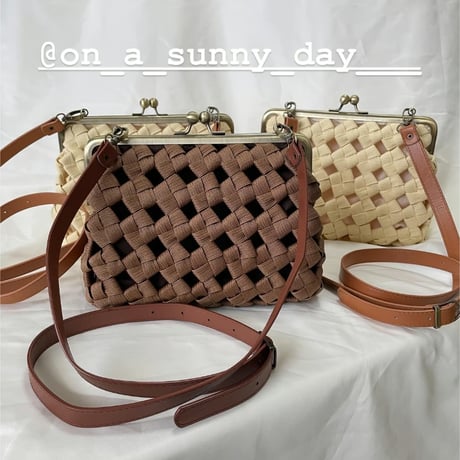 *ゆず様オーダー品*クラフトかごバッグ&ペンダント クラフトバンド | STORES