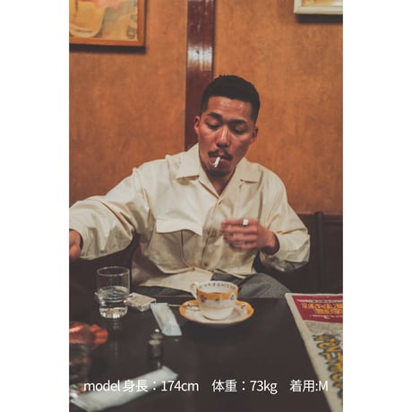 茶店シャツ　蜻蛉