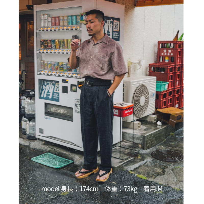 6月22日発売】トラウザー 夏 紺色 | DANJI