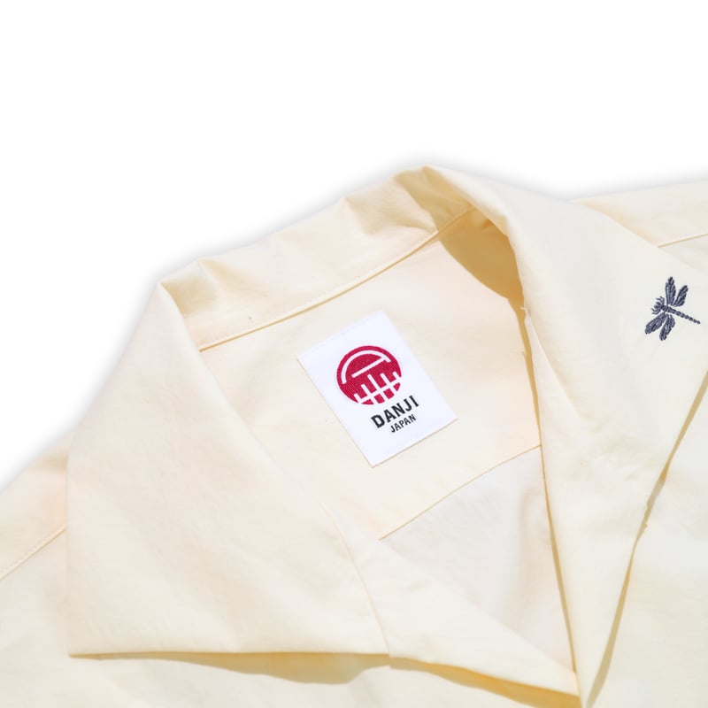 完売アイテム✳︎ DANJI JAPAN 衿羽シャツ 開襟シャツ　日本製 衿羽シャツ | DANJI