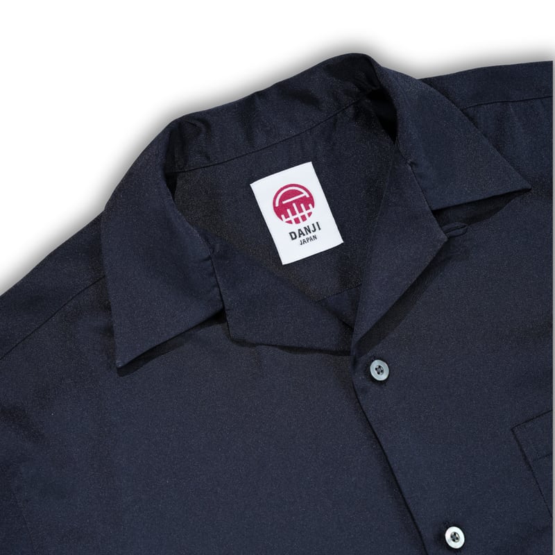 開襟シャツ 松風刺繍 | DANJI