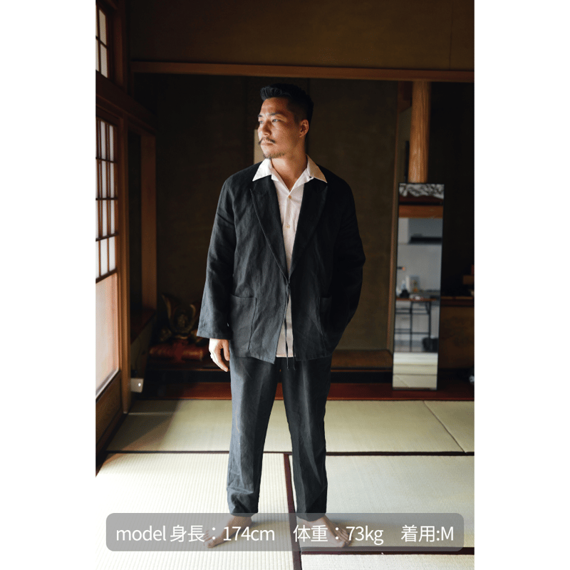 新品 danji japan 作務衣背広 作務衣背広 | DANJI