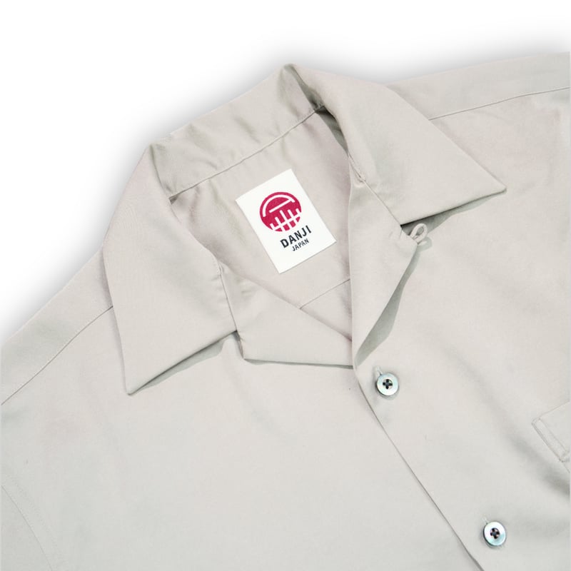 開襟シャツ 松風刺繍 | DANJI