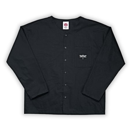 ダボシャツ(蜻蛉)  黒