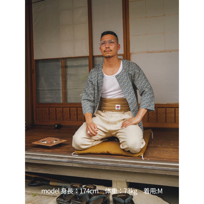 波鯉　NＴ-16 鯉口 青海波 紺 | DANJI