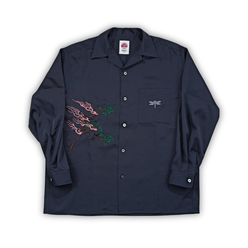 11月19日発売予定】開襟シャツ 松風刺繍 | DANJI