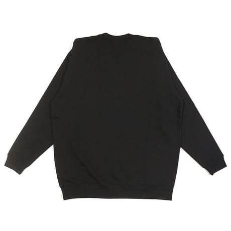 College Logo Sweat / Black