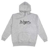 Handwritten Logo Hoodie / Gray