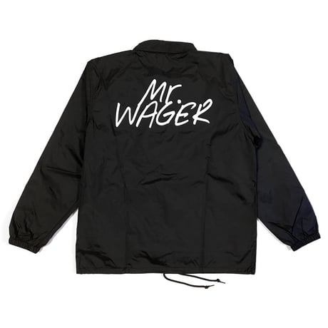 Logo Coach Jacket / Black