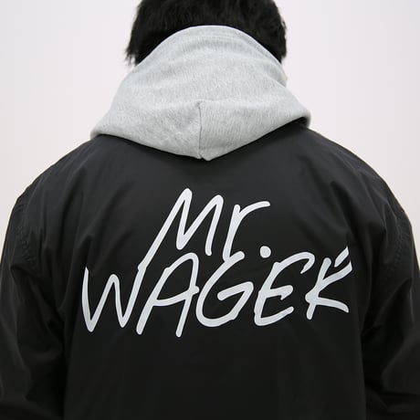 Logo Coach Jacket / Black