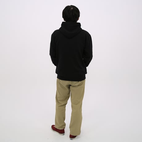 Handwritten Logo Hoodie / Black