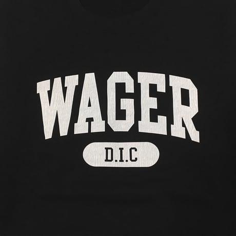 College Logo Sweat / Black