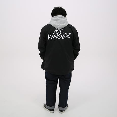 Logo Coach Jacket / Black