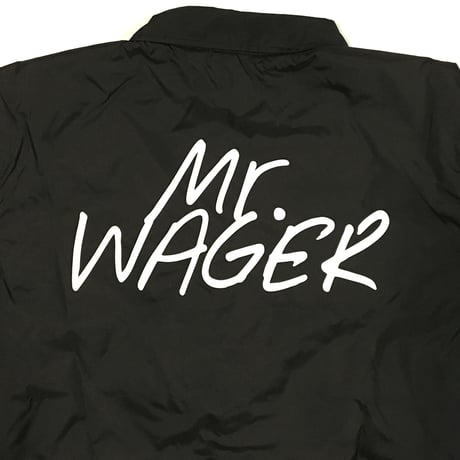 Logo Coach Jacket / Black