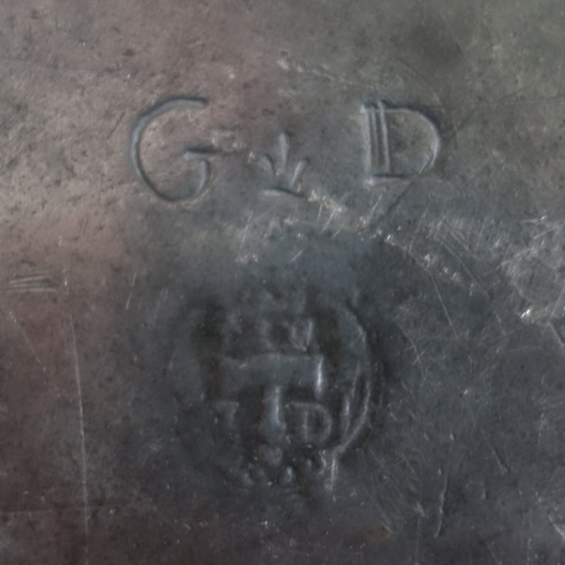 ヨーロッパ製 アンティークピューター 錫 置物 2点セット お値下げ 2個セット ドイツ製 SKS ZINN ZINN95% アンティ