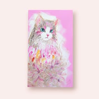 亜麻色の春猫