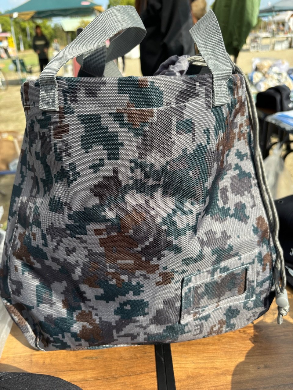 洗面用具入れ】トートバッグ 防水 エコバッグ 肩掛けバッグ 自衛隊 | S