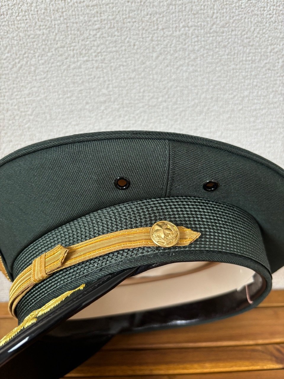 陸上自衛隊　制帽 正帽】陸佐官用高級 陸上自衛隊 海上自衛隊 航空自衛隊 レア | S
