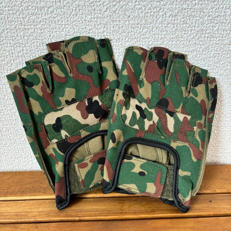 指切り皮手袋】陸上自衛隊 レンジャー 登山 キャンプ サバゲー | S
