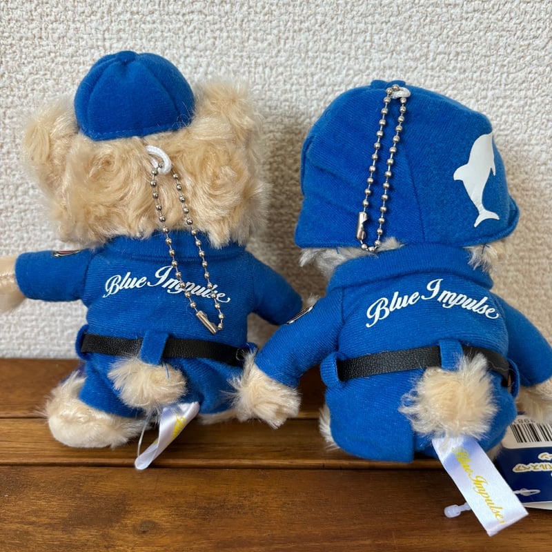 ベアぬいぐるみ】ブルーインパルス 航空自衛隊 ミリタリー 可愛いお