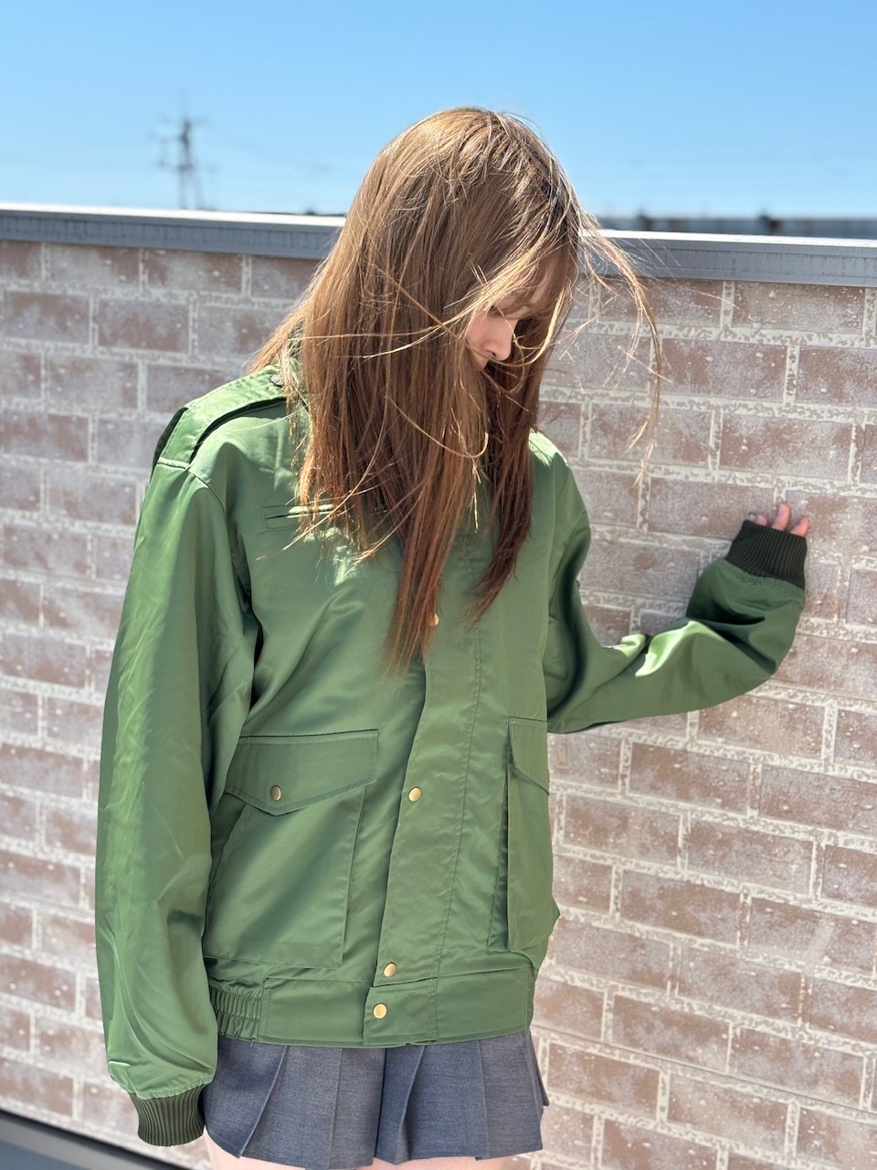 2号：陸上自衛隊のジャンパー（M～Lサイズ） 2号：陸上自衛隊の