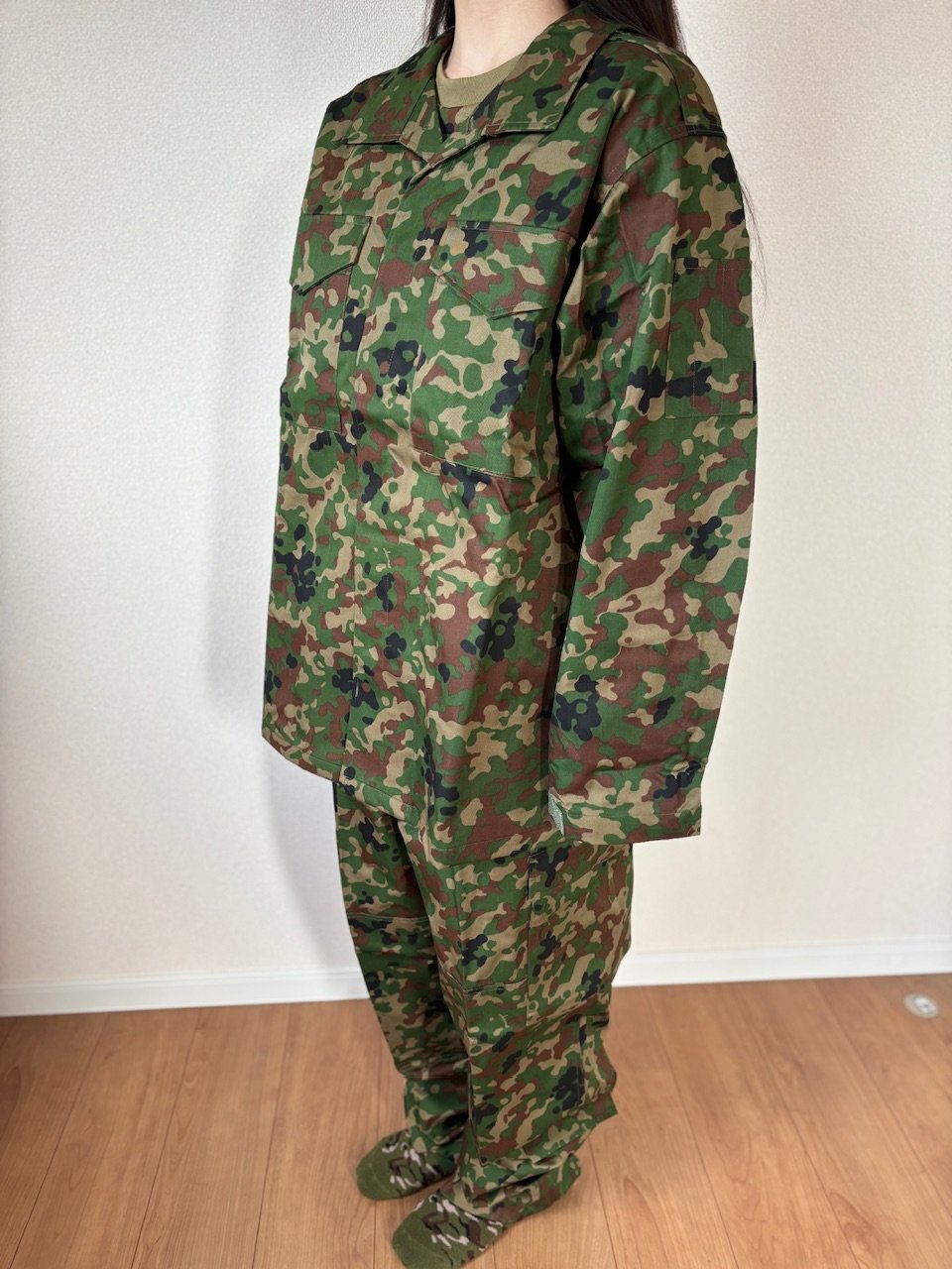 航空自衛隊 デジタル迷彩 6A 作業服 EC リップストップ 上下セット