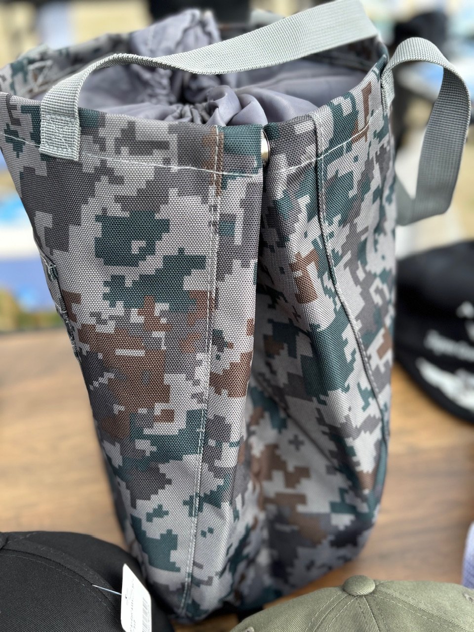 洗面用具入れ】トートバッグ 防水 エコバッグ 肩掛けバッグ 自衛隊 | S