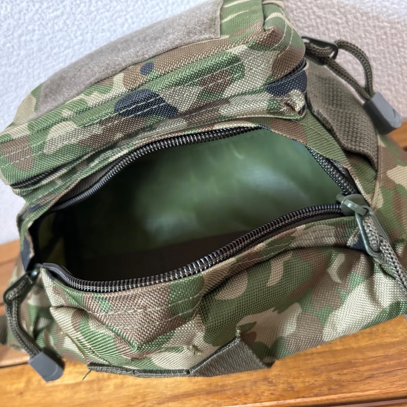 ファニーパック】陸上自衛隊 迷彩 軽量 ウエストバッグ | S-Blue-JAPAN