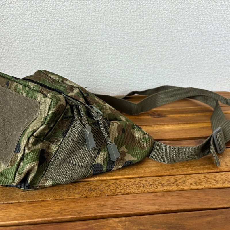 ファニーパック】陸上自衛隊 迷彩 軽量 ウエストバッグ | S-Blue-JAPAN