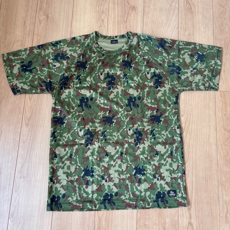 迷彩速乾Tシャツ】COOLPLUS 陸上自衛隊 サバゲー | S-Blue-JAPAN自衛隊
