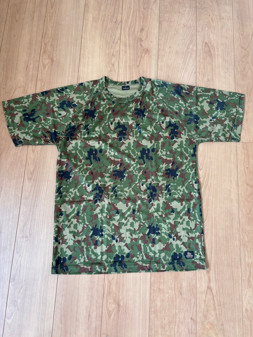 迷彩速乾Tシャツ】COOLPLUS 陸上自衛隊 サバゲー | S-Blue-JAPAN自衛隊