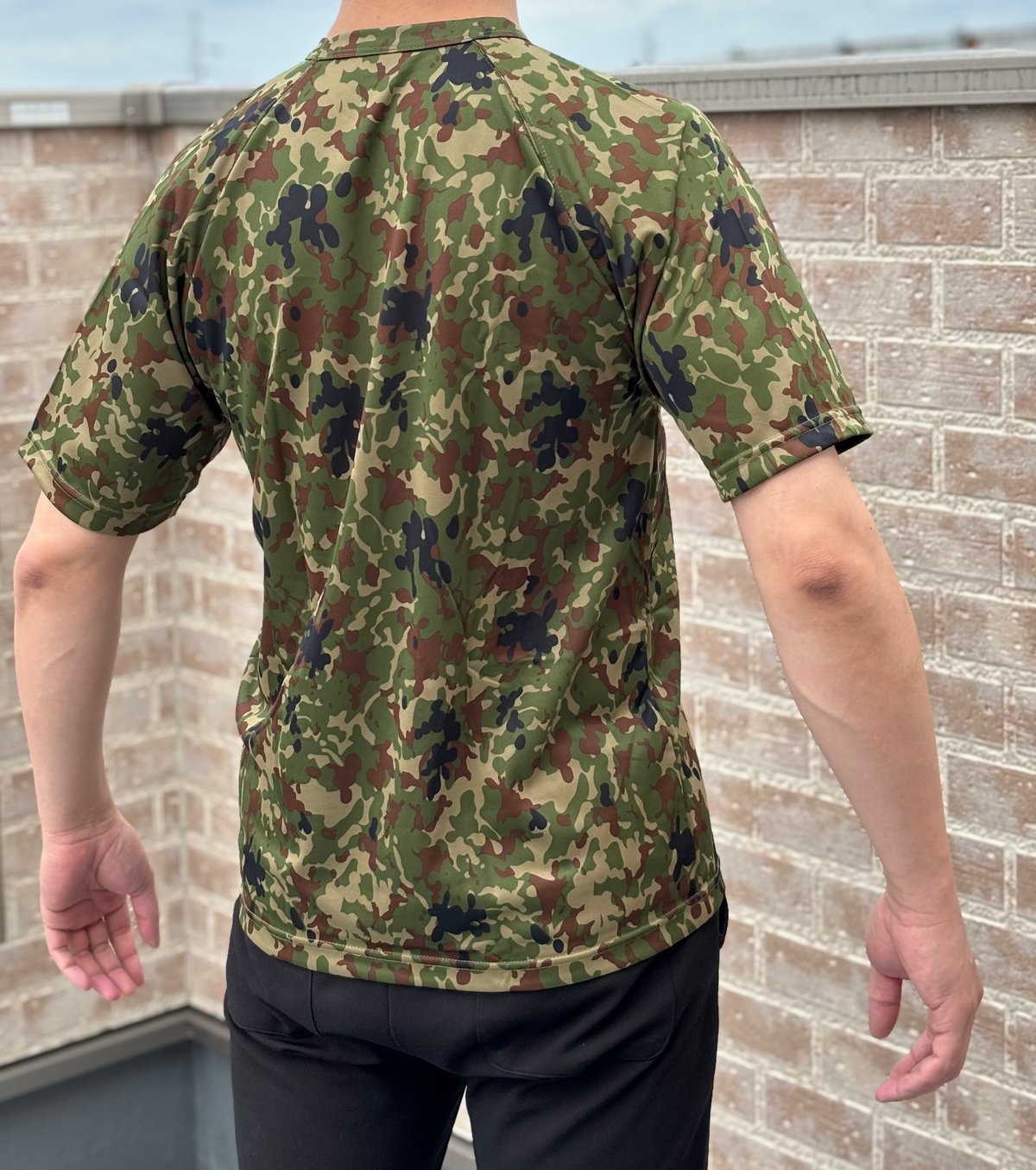 迷彩速乾Tシャツ】COOLPLUS 陸上自衛隊 サバゲー | S-Blue-JAPAN自衛隊