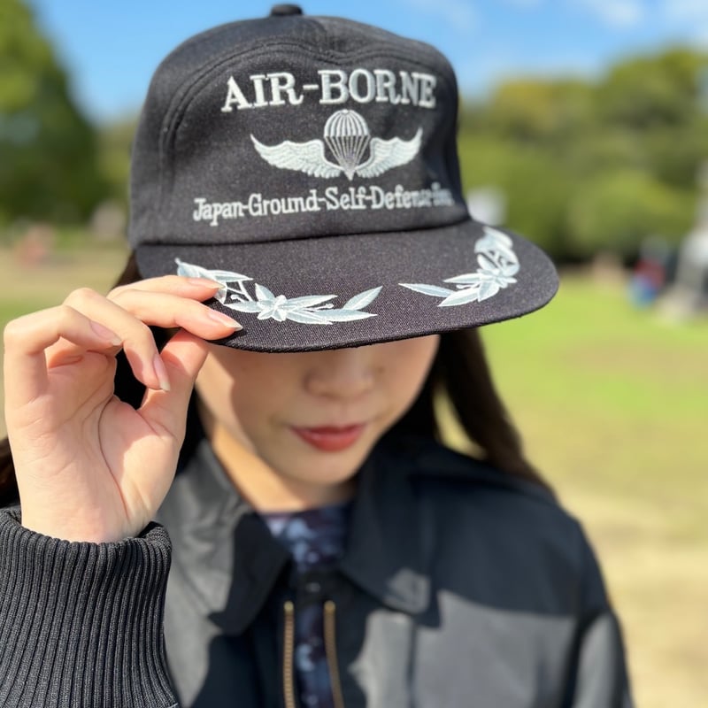 アポロ帽】エアボーン花庇付 日本製 | S-Blue-JAPAN自衛隊グッズ